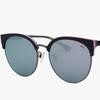 Puma Pu0159sk 004 Cat Eye Combi Mirror Asian Fit Lightweight Sunglasses