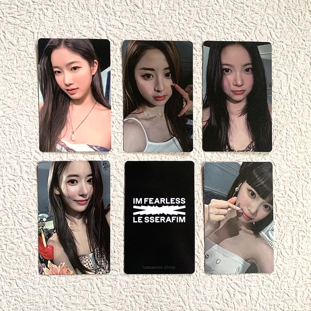 LE SSERAFIM FEARLESS Album Random Photocards Set
