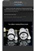 Vintage Large-Caliber Side-Mounted Dual-Flush Valve Set for Energy-Efficient Toilets