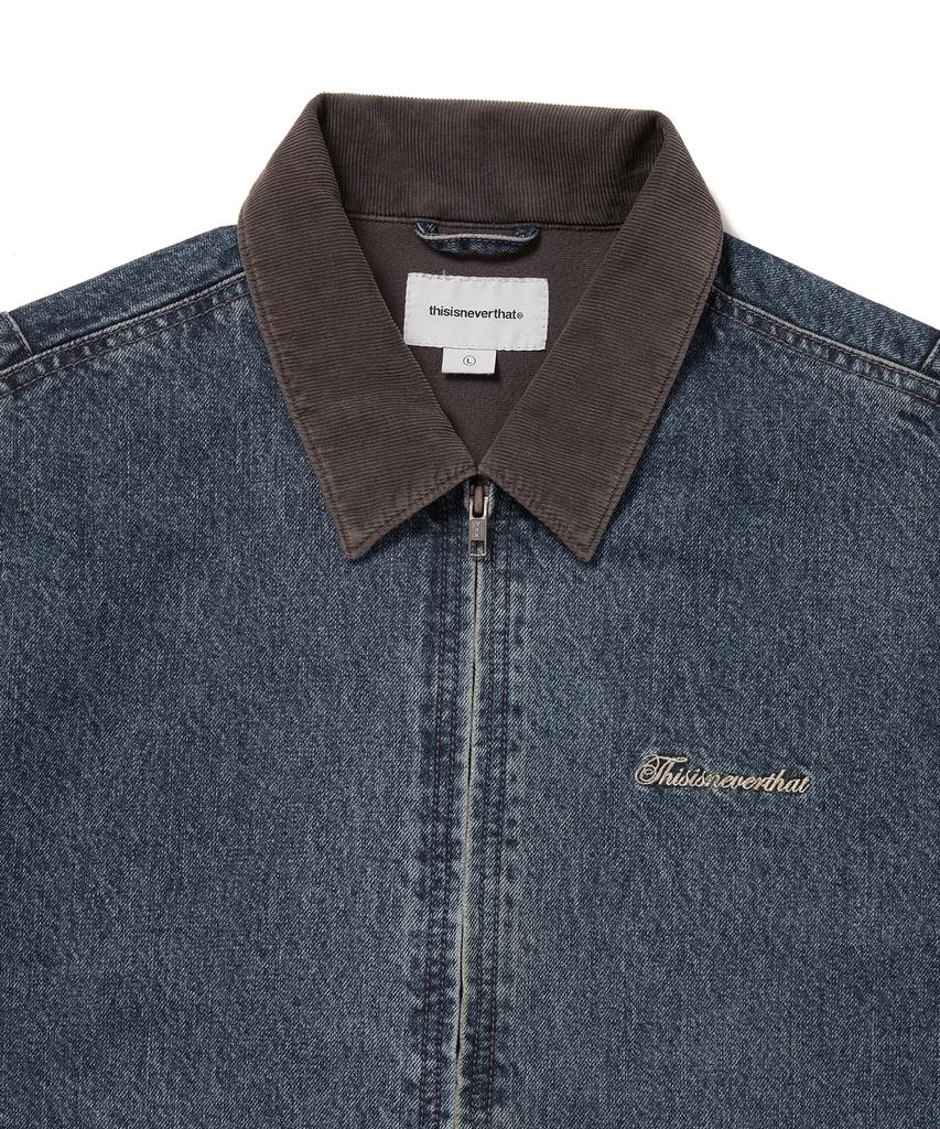 Thisisneverthat Denim Work Jacket Blue
