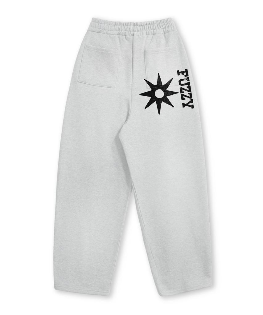 FUZZY SCAN Fuzzy Star Balloon Wide Pants 4 Colors