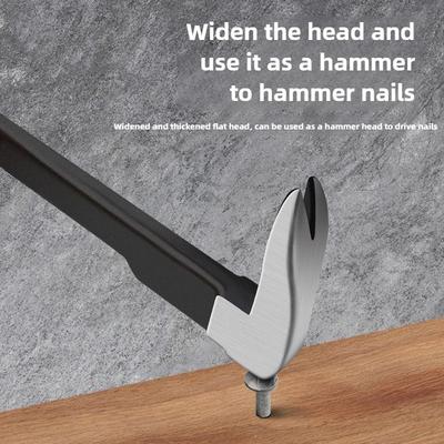 Nail Puller Cats Paw Nail Remover Multifunctional Crowbar Tool Steel Nail Extractor for Home Woodworking Tools