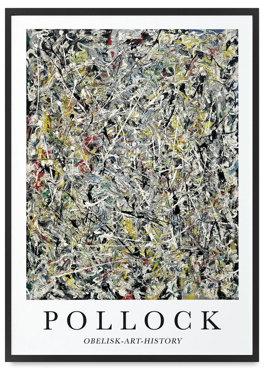 

Plakat obelisk art history Pollock 21x30 cm