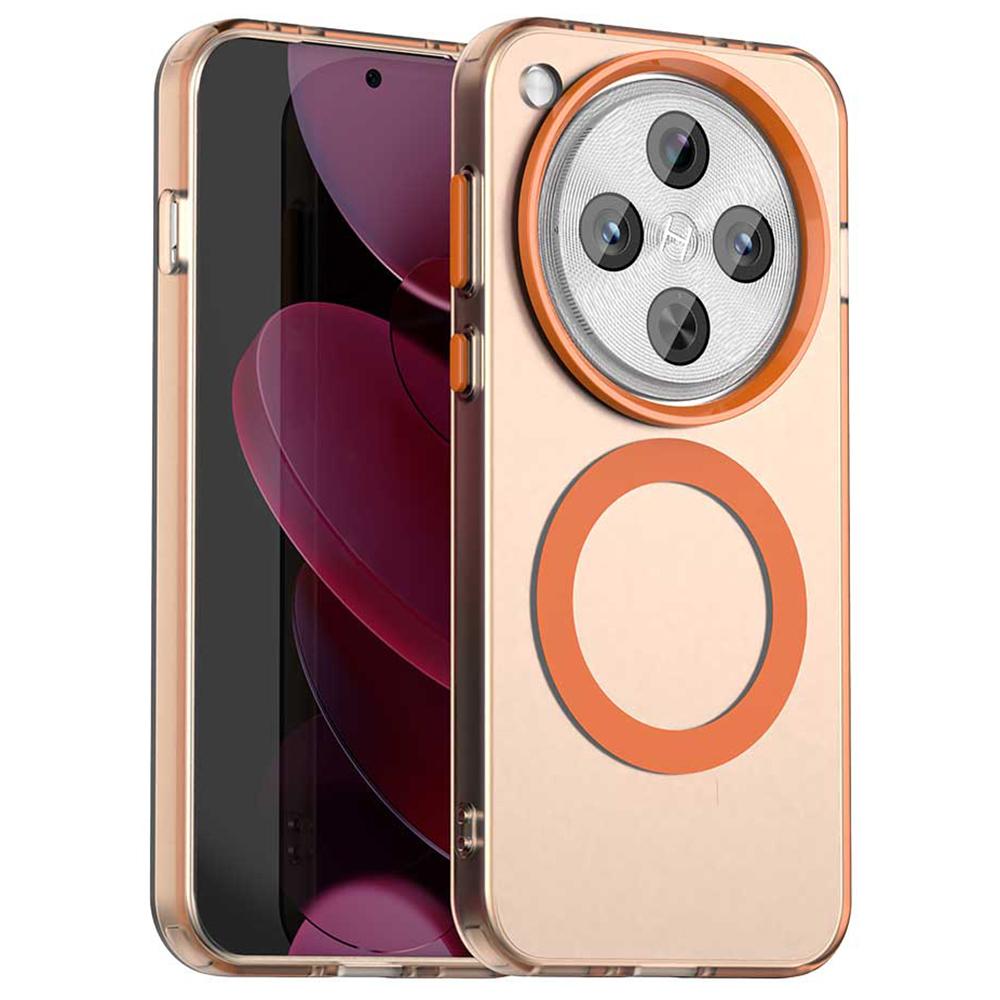 For Oppo Find X8 Pro 5G Case Compatible with MagSafe PC+TPU+PET Anti-Drop Phone Cover