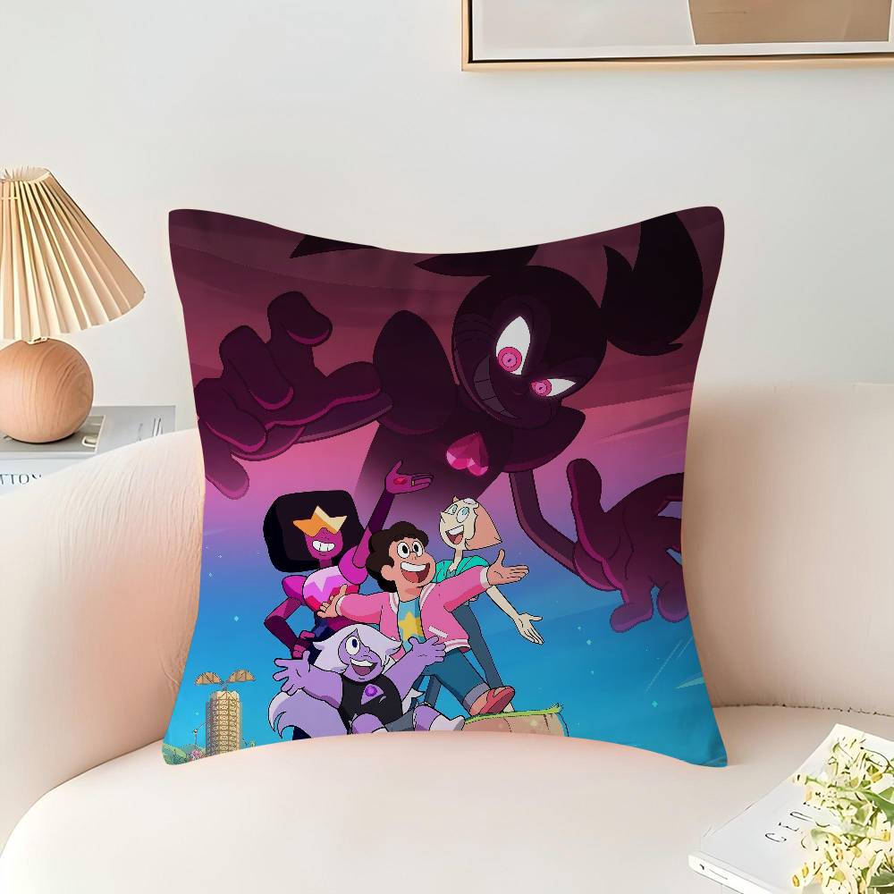 Steven Universe Pillowcase Toon Gift Cushion Cover Bedroom Home Sofa Chair Seat Decor Pillow Case