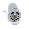 RS390 Micro DC Motor RP390-ST/22133/DV STANDARD 390 12-24VDC 6900-13800RPM For Sweeping Robot Electric/Toy DIY
