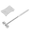 Silvery Steel Hammer All steel DIY Hammer Tool Multi-Functional Stamping Hammer  DIY Projects