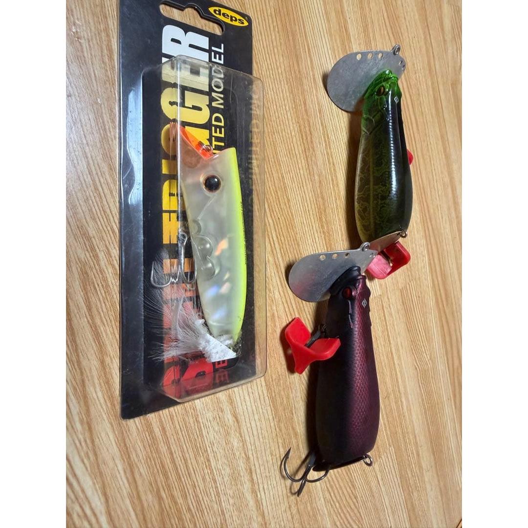 Used deps Swing Looper 97mm 19.5g Raid Japan Bull Tank 2 pieces