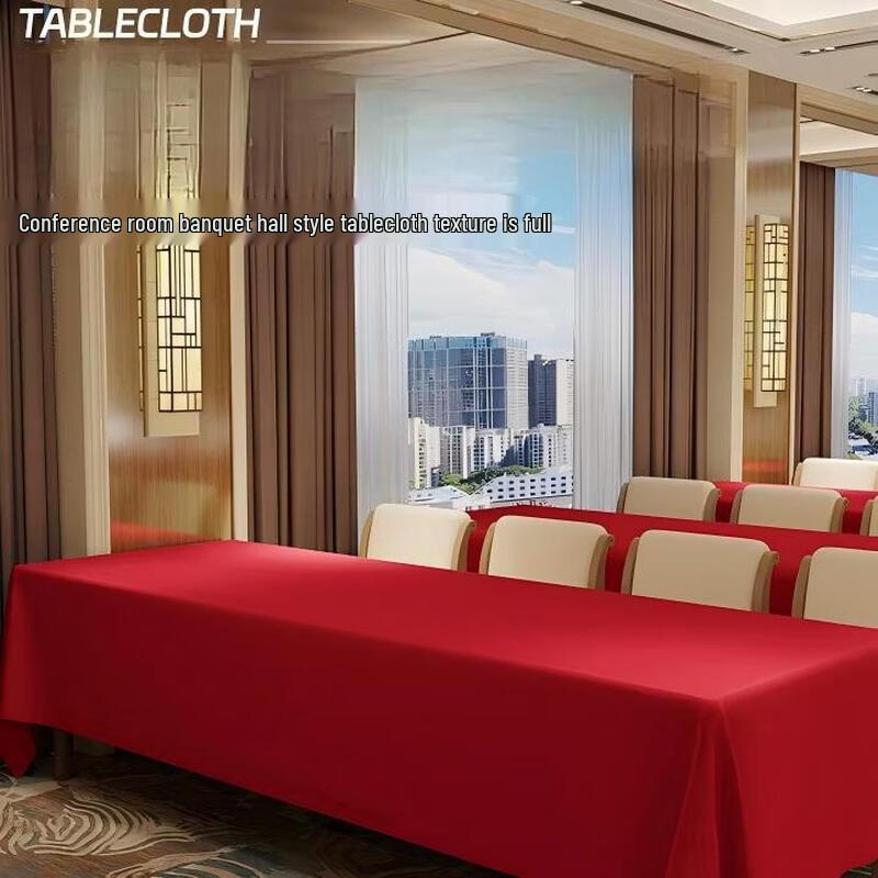 Chuyu Xing Luxury Waterproof Conference Tablecloth