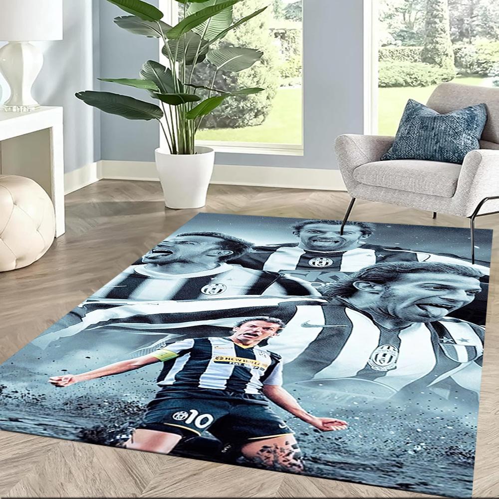 Juventus Floor Rug Office Rug Design For Living Rooms Decorate Room Kitchen Playrooms Antislip Carpet Decorate Offices Birthdaychristmas Gift