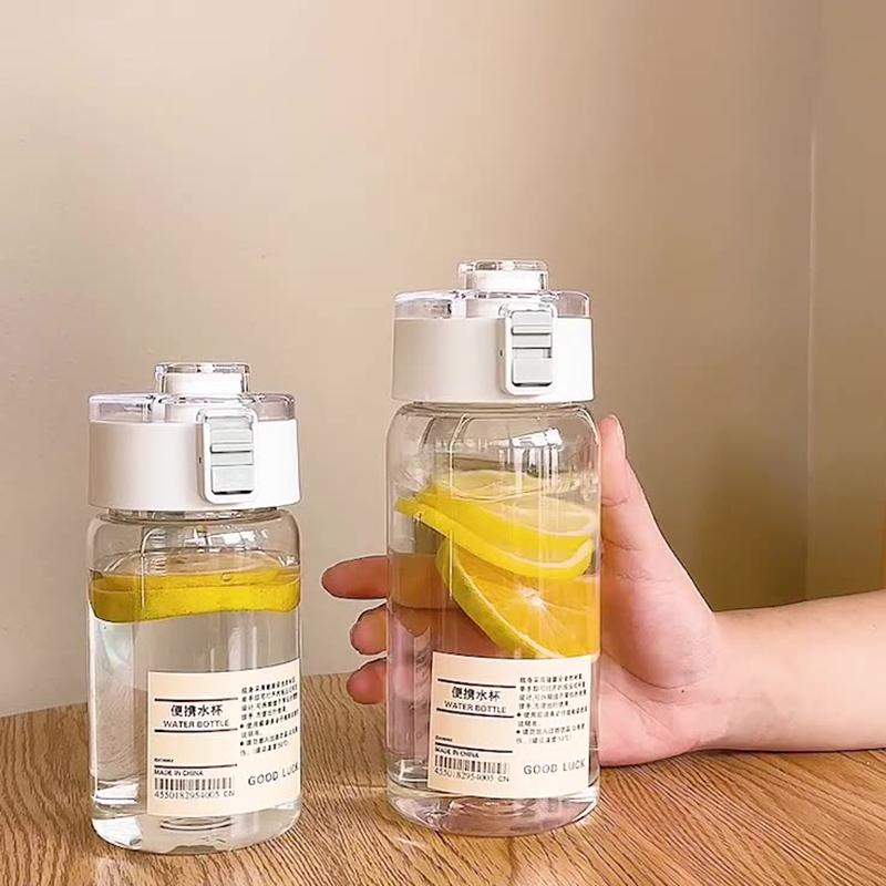 350Ml/550Ml/800Ml Water Bottle Space Cup  Bouncing Cover Handy Cup Sports Plastic Water Bottle Space Cup Plastic Cup