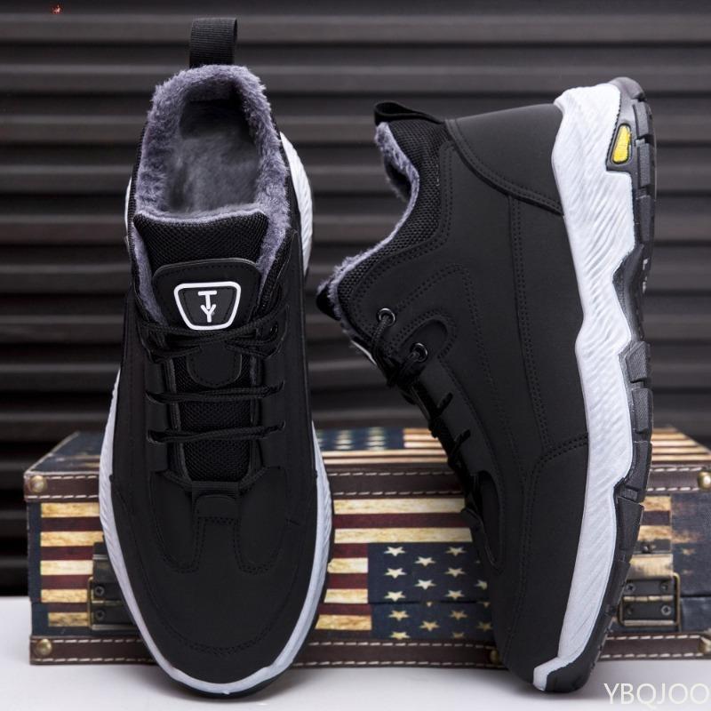 Fashionable versatile ankle boots Men Anti-slip new winter Outdoor Casual comfortable men shoes minimalist worm men boots