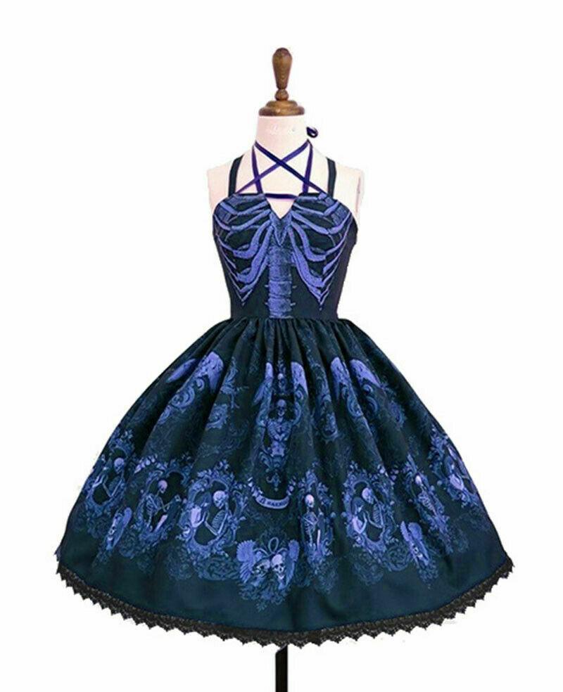 

Женское средневековое платье эпохи Возрождения Лолита с кружевной шнуровкой, костюм для косплея S