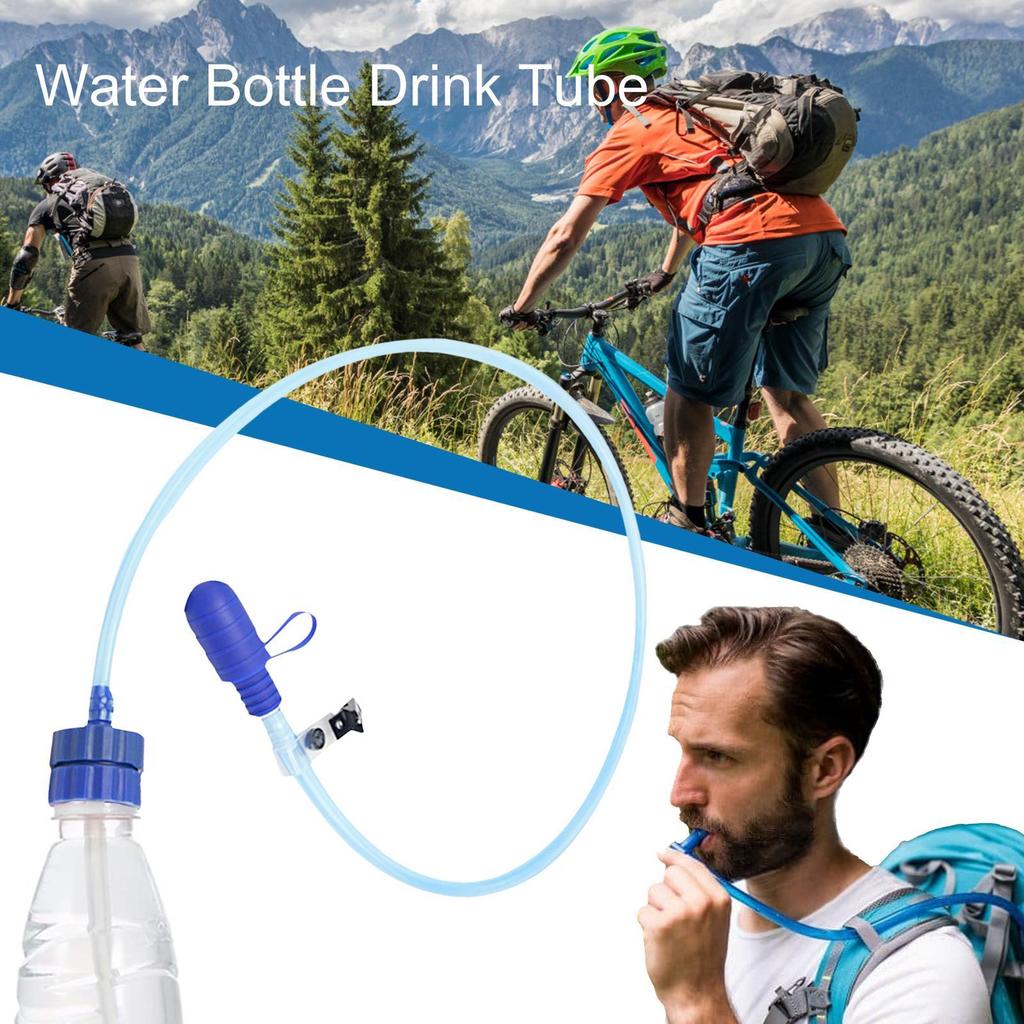 Water Bottle Drink Tube Cycling Camping Water Bag Hydration Bladder System Hose Kit TPU Free Hydration Bladder System