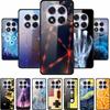 Hard Back Cover For Xiaomi Redmi Note 14 Pro 5G Case Soft Bumper Tempered Glass Case For Redmi Note 14 Pro 4G Case Note14 Pro