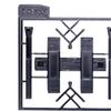 1: 64 Scale Two Post Lift Model DIY Simulation Photo Props Diecast Car Display Mini Miniature