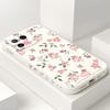 Floral Scent Phone Case For Xiaomi Mi 14 13 13T 12 12X 12T 12S 11 11T 10 10T 9 9T Pro Lite Liquid Silicone Cover