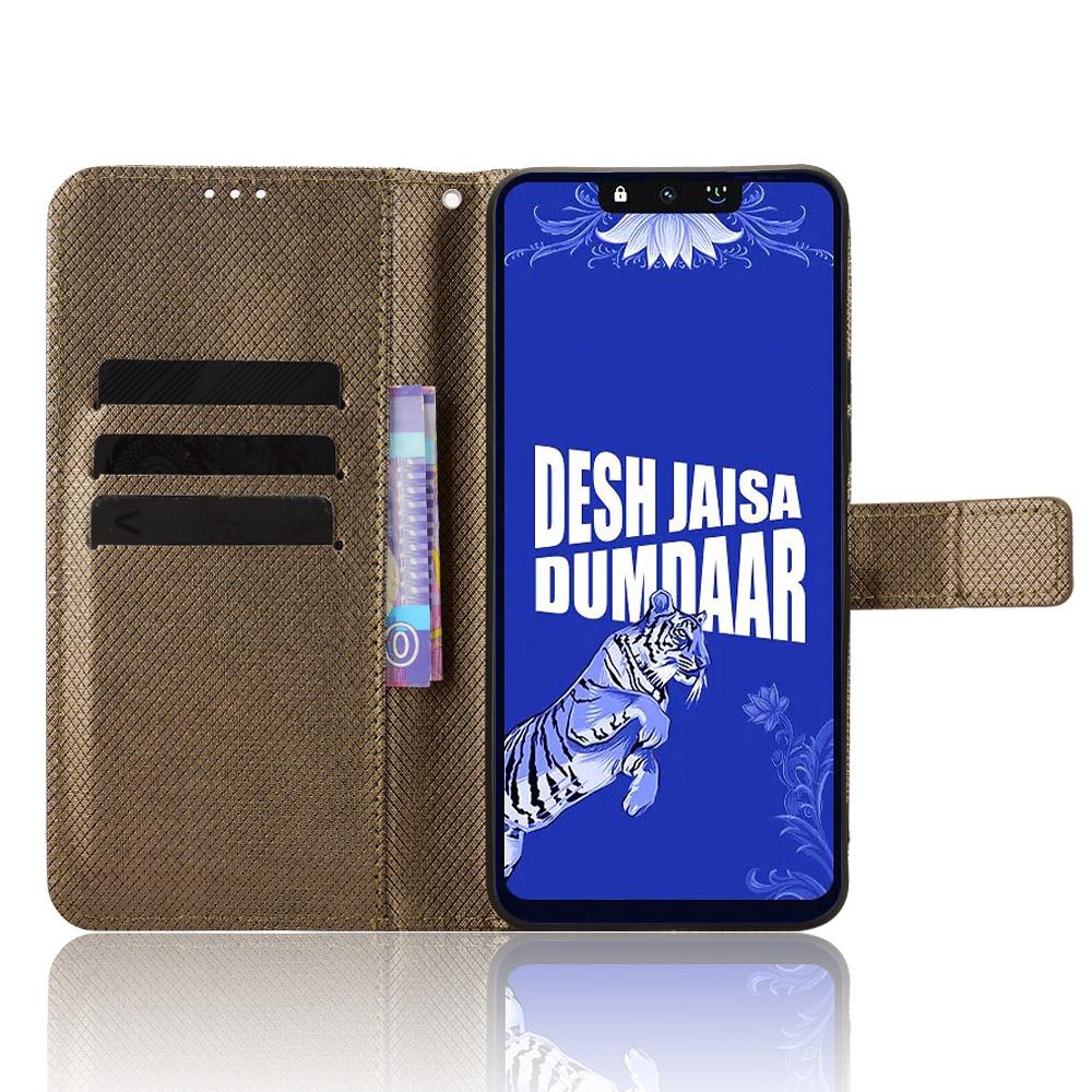 For Oppo Reno15 Pro Max 5G (Global)/Reno15 Pro 5G (China) Case RFID Blocking 3 Card Slots PU
