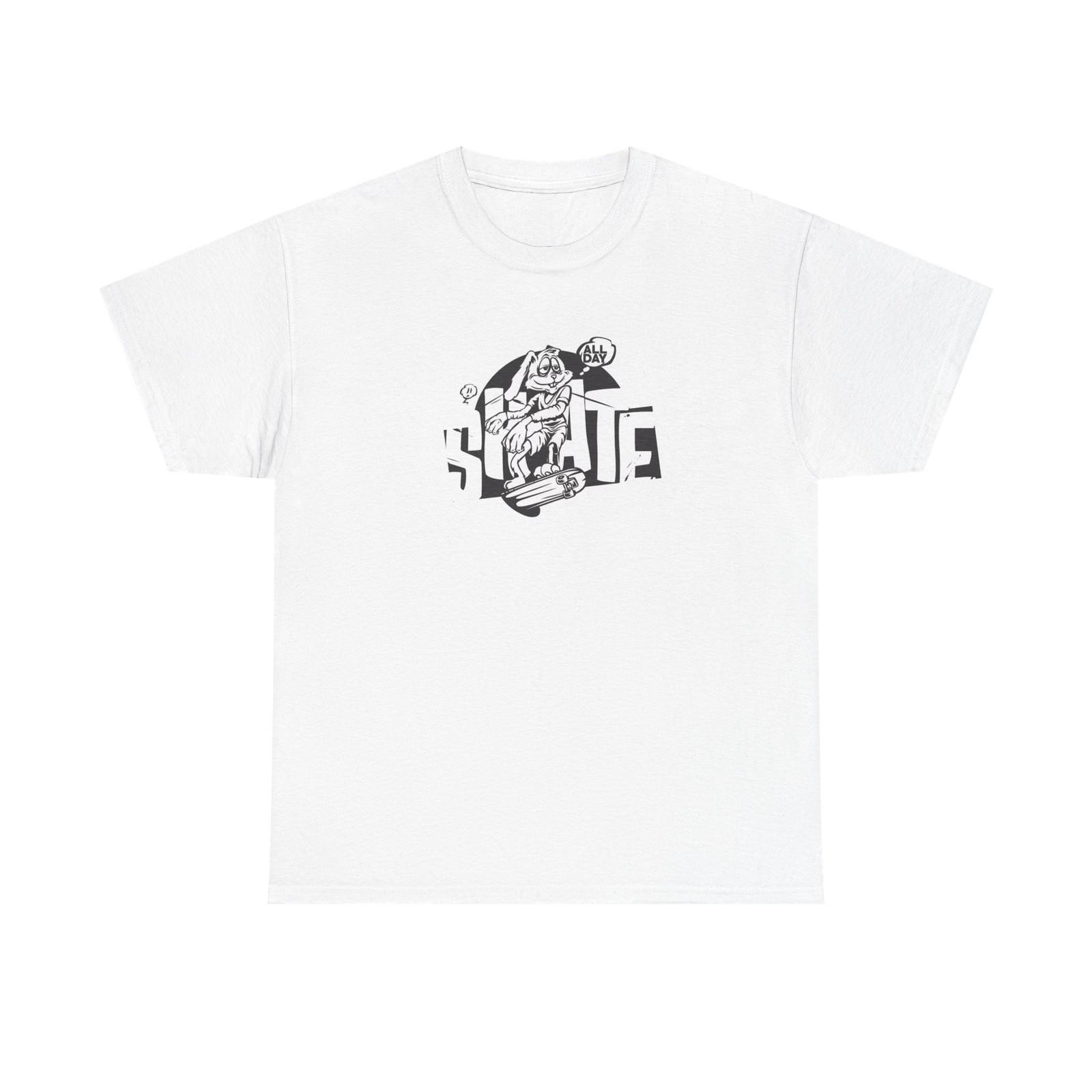 Skate All Day Graphic T Shirt Unisex Heavy Cotton Tee XXXL