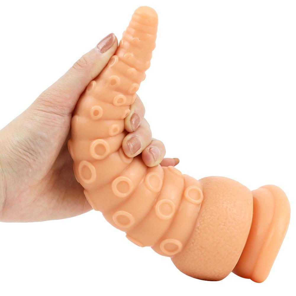 Anal Dildo Octopus Tentacles Big Butt Plug With Suction Cup Prostate Vaginal Massage Anal Plug Sex Toys For Women Men 18+