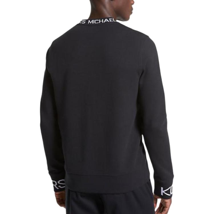 Michael Kors Ss23 Letter Logo Print Crewneck Sweatshirt Men Sweatshirt OU150595MF-001