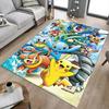 1pc Pokemon Adventure Carpet for Playroom Bedroom Living Room Sofa Home Decor,kids Game Area Rug Non-slip Floor Mat Y72972