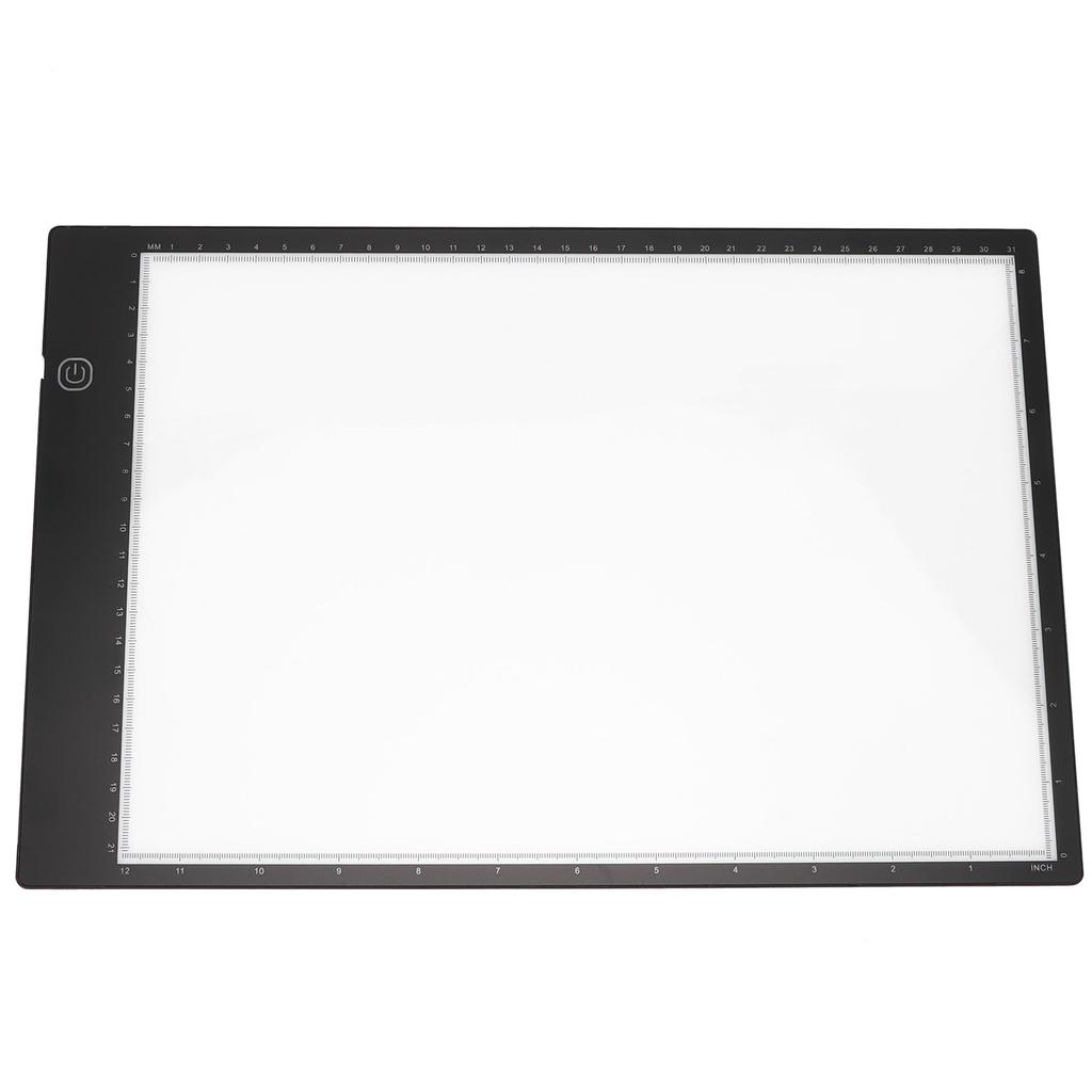 Light Box A4B Black Artcraft Tracing Pad with Pencils USB Cable for Children Designers Painting Imitating Copying