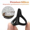 Ring With Scrotum Ring With High Quality Elastic Silicone Ring