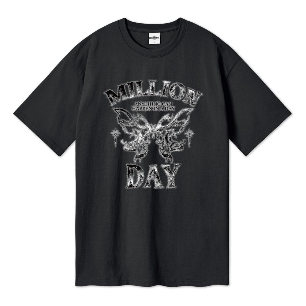 Million Day Million Firefly Over T-Shirt White/2Xl