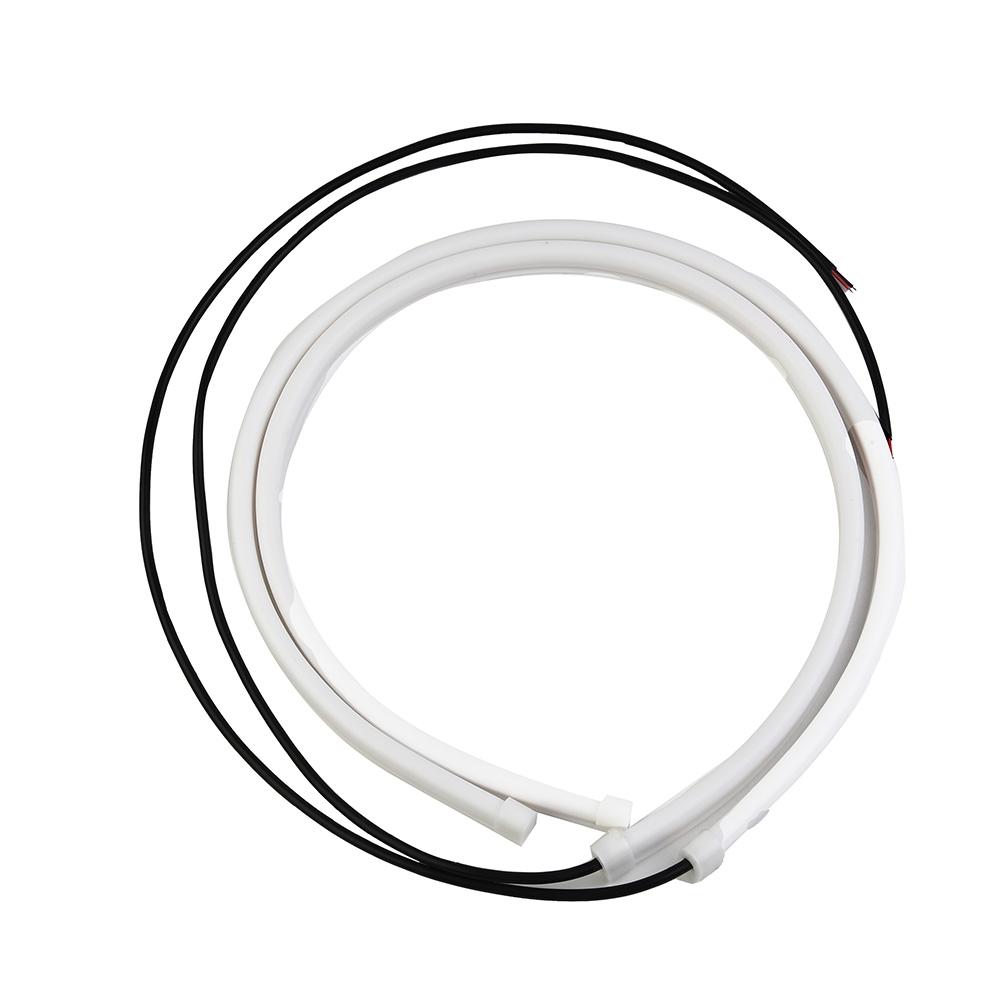 Car Lights 6000K 2pcs White 60cm Hose LED Bar Daytime Driving Headlight