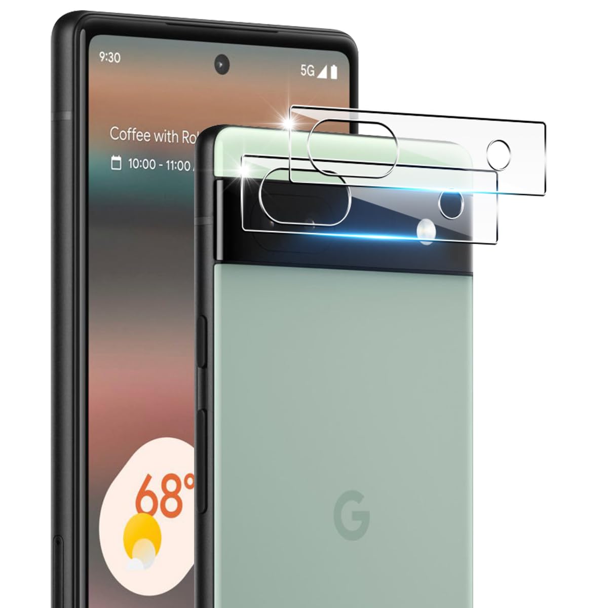 

Совместимая пленка для камеры Google Pixel 6A, 2 шт., защитное покрытие для объектива Pixel 6A, стеклянный материал 9H, совместимая пленка для объектива Pixel 6a, защитная пленка для объектива