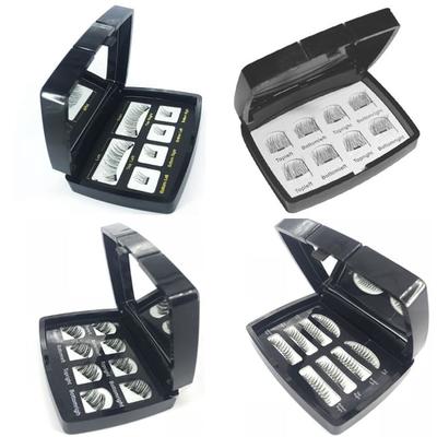 Lactacia - Lot Multiple de Faux Cils Magnétiques avec Boîtier Miroir (Modèles variés)