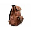 Mochila Ejecutiva de Cuero Vintage "100% Genuino" para Hombres y Mujeres
