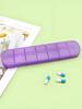 1pc Portable Travel Medicine Box Moisture-proof Pill Organizer Reusable Medicine Box