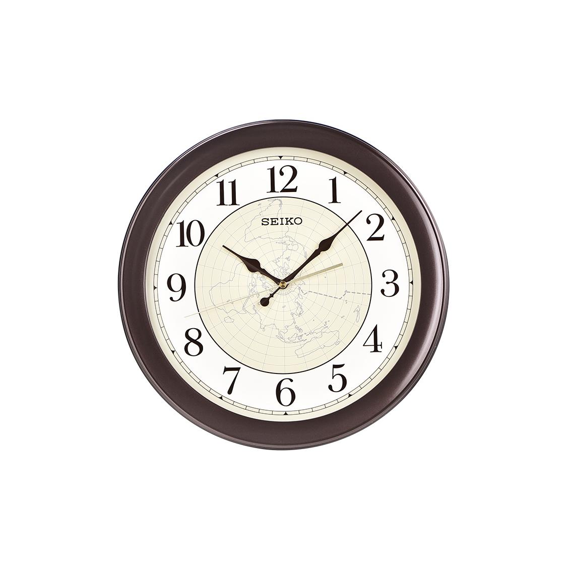 SEIKO Quartz Movement Plastic Wall Clock Unisex Yellow QXA709B QXA709B Diameter 36.8CM