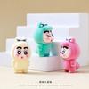 9pcs/Set Anime Crayon Shin-chan Cartoon Characters Figurine Nohara Shinnosuke Action Figure Toy Home Decoration Kids Gift