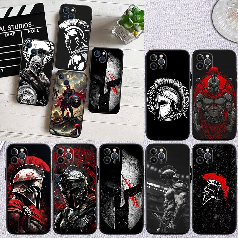 LO88 Spartaner Krieger Soft Shell Handyhülle für OPPO A3 Pro A72 A74 A76 A77 A77S A78 A79 A94 A95 A18 A40M A58