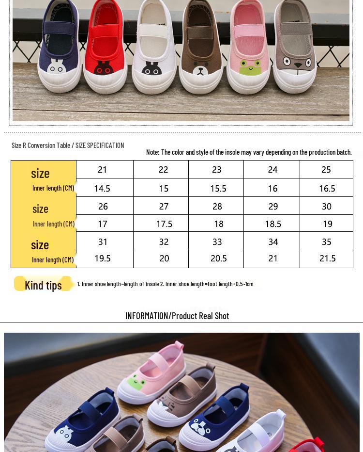 Scarpe da ginnastica in tela stile coreano per bambini - Scarpe casual alla moda per primavera e autunno per ragazzi e ragazze