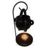 Halloween Hanging Witch Cauldron Oil Burner Witch Caldron Pot Candle Holder Smudging Incense Burning Essential Oil Diffuser Spa