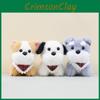 Puppy Cute Scarf Key Chain Cartoon Girl Backpack Decorative Pendant Gift Doll