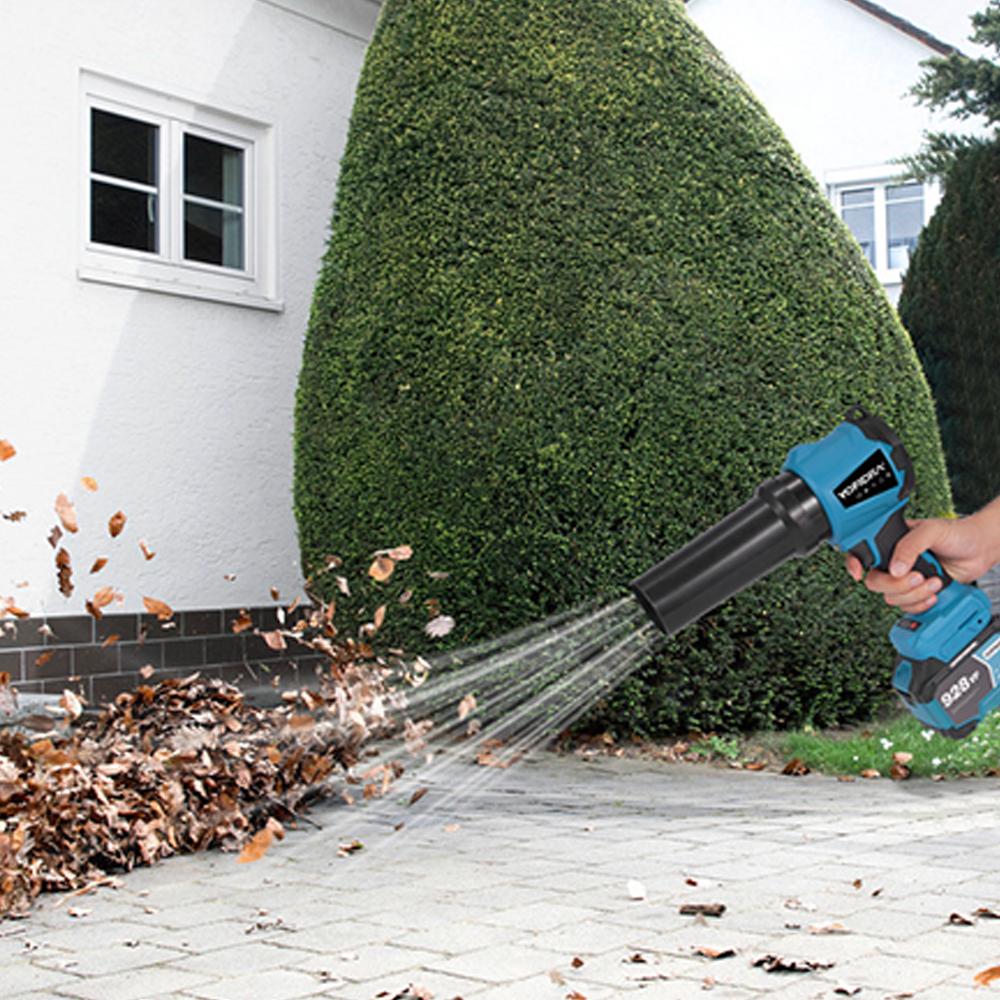 Yofidra 350M/S Brushless Electric Turbo Fan Blower 3000W Cordless Jet Snow Leaf Dust Air Blowing Tool for Makita 18V Battery