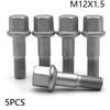5x For Mercedes C124 W202 CL203 C208 C209 W124 W210 R129 R170 R171 Wheel Lug Bolts Nut M12x1.5 0009901007 0009904807 1244000170