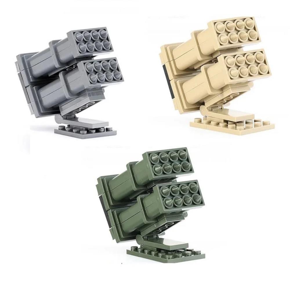 Voják s raketometem Armádní zbraň MOC SWAT Vojenské zbraně Playmobil Hračky Figurky Stavební kostka Cihlička Mini Sestavovací hračky