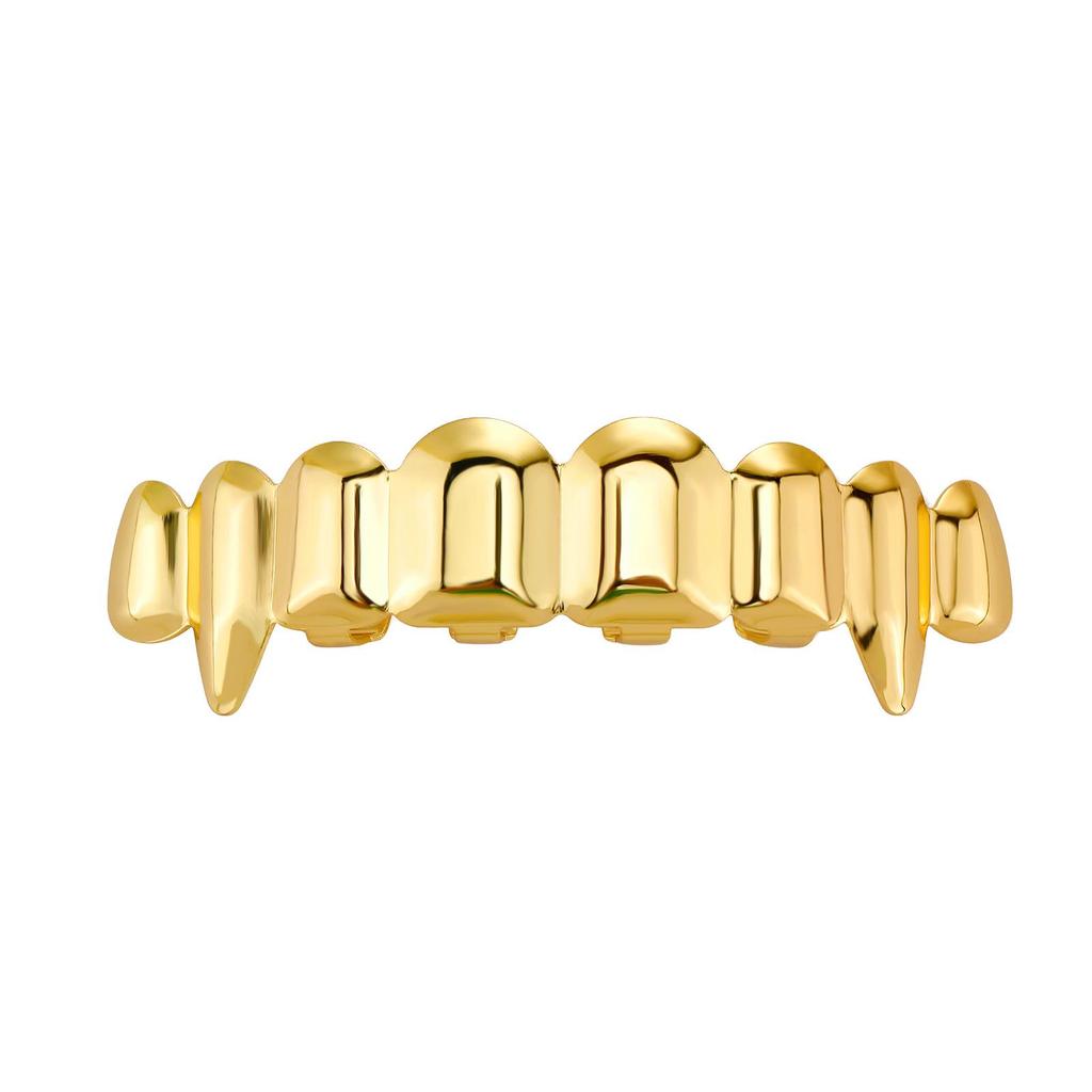 Grillz Fang Hip-Hop Européen & Américain: Accessoire Tendance et Cool Style Urbain