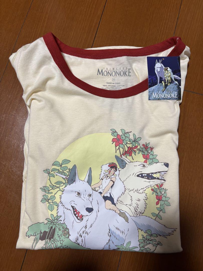 

[Б/У] Футболка «Принцесса Мононоке» от Studio Ghibli с биркой, аниме-персонаж