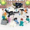 38 medical dolls M8115 Renji Rescue Center small particles boys and girls educational toys