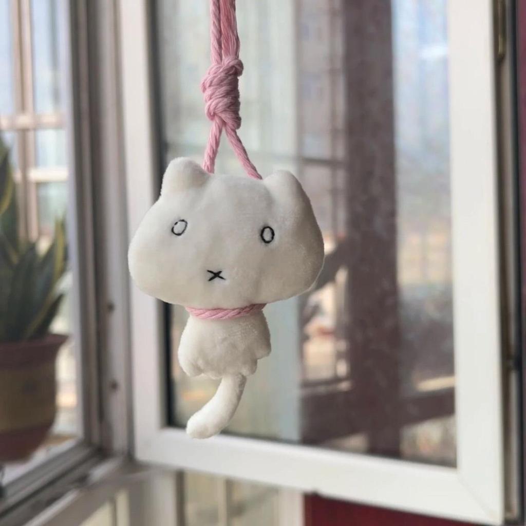Cat-Themed Baby Stroller Mobile: Newborn Wind Chime & Soothing Toy