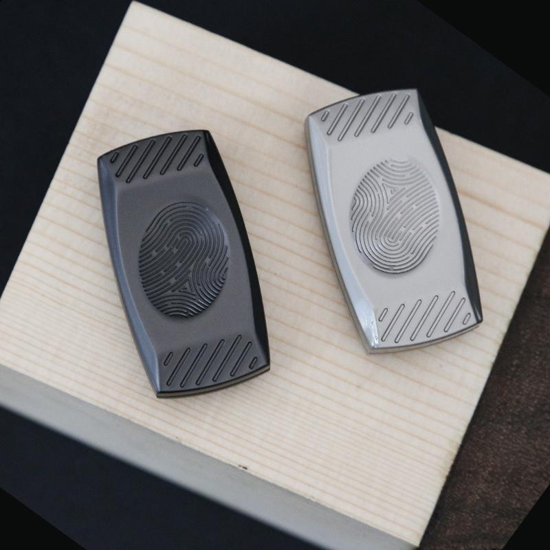 Fingerprint Fidget Slider Magnetic Haptic Slider EDC Fidget Slider Metal Fidget Toys ADHD Tool Adult Anxiety Stress Relief Toys