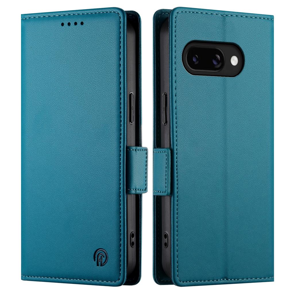 DF-010 For Google Pixel 9a Stand Case PU Leather Wallet Phone Cover