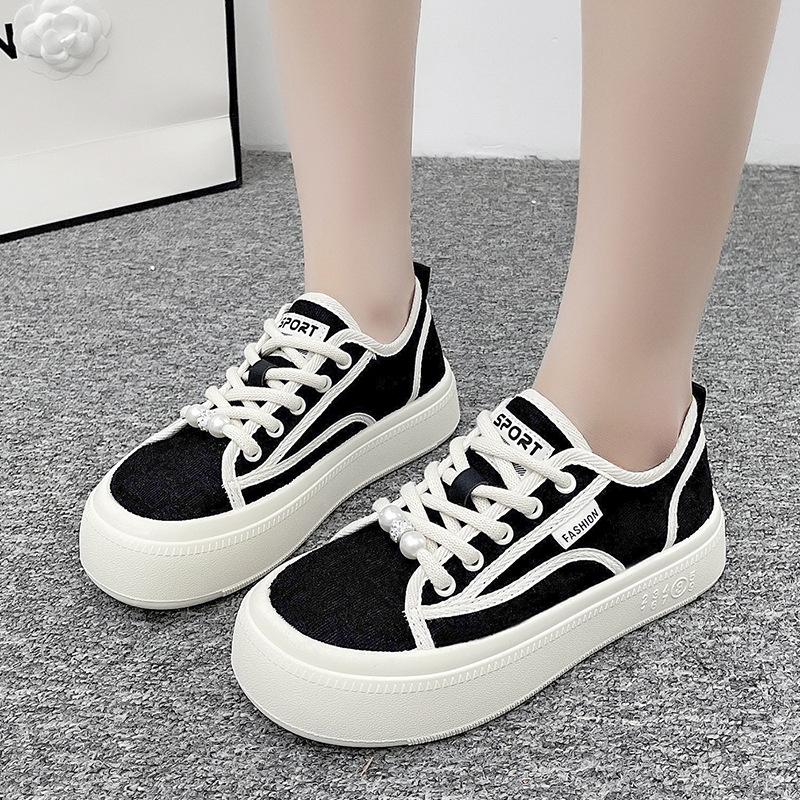 

Xiaoxiangfeng fisherman shoes women s little white shoes 2024 new summer breathable mesh mesh shoes thick-soled versatile muffin shoes 40 чёрный